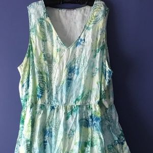 Silk/cotton Maxi Dress